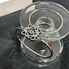 LOEWE ANAGRAM 經典緹花圓餅造型鑰匙扣零錢包.深藍 歷史價格詳細信息