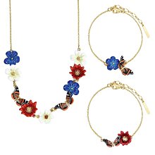 明星同款#手鏈琺瑯互扣式花雕紋手鏈 綠色琺瑯手鏈 雙面佩戴 歷史價格詳細信息