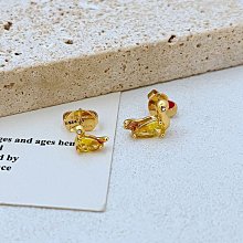 新款熱銷 新款時尚kate輕奢通勤小眾設計凱旋門鑲嵌鋯石寬版小巧耳環耳扣 明星大牌同款首飾 歷史價格詳細信息