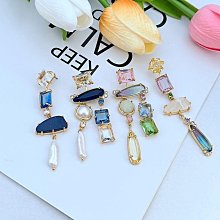 新款熱銷 新款時尚kate輕奢通勤小眾設計凱旋門鑲嵌鋯石寬版小巧耳環耳扣 明星大牌同款首飾 歷史價格詳細信息