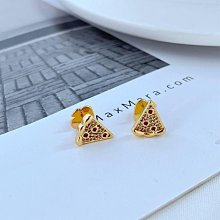 新款熱銷 新款時尚kate輕奢通勤小眾設計凱旋門鑲嵌鋯石寬版小巧耳環耳扣 明星大牌同款首飾 歷史價格詳細信息