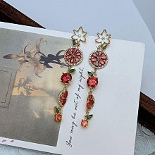 新款熱銷 新款網紅kate時尚簡約通勤水滴形狀水鉆鑲嵌蝴蝶造型金屬耳釘 明星大牌同款首飾 歷史價格詳細信息