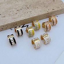 新款熱銷 新款法式kate時尚輕奢簡約氣質鑲嵌珍珠水鉆C形啞光金屬精美耳環 明星大牌同款首飾 歷史價格詳細信息