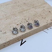 新款熱銷 新款網紅kate時尚簡約通勤水滴形狀水鉆鑲嵌蝴蝶造型金屬耳釘 明星大牌同款首飾 歷史價格詳細信息