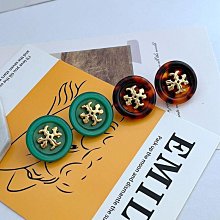 歐美時尚新款熱銷 Tory Burch TB輕奢簡約通勤琺瑯釉水鉆 小巧三件套組合金屬耳釘 耳環 明星大牌同款首飾 歷史價格詳細信息