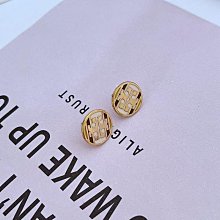 歐美時尚新款熱銷 Tory Burch TB輕奢簡約通勤琺瑯釉水鉆 小巧三件套組合金屬耳釘 耳環 明星大牌同款首飾 歷史價格詳細信息