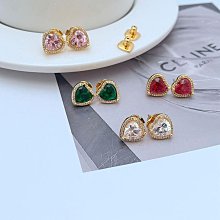 新品心形彩色鋯石網球鏈手鍊流行百搭男女嘻哈飾品 歷史價格詳細信息