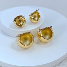 光面圓球耳環女冬輕奢s925銀小眾設計感輕奢感冷淡風ins高級耳飾 歷史價格詳細信息