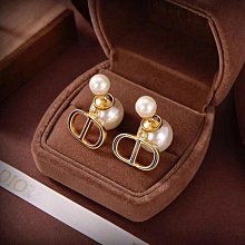 新款熱銷 D家黑色滴膠半圓CD字母耳釘 迪家字母復古黃銅耳環時尚耳飾廠家批 明星大牌同款首飾 歷史價格詳細信息