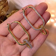 新款熱銷 【新品】施家1:1 雙疊圈旋轉圓形水滴耳釘 轉運珠螺旋穿孔耳釘女 明星大牌同款首飾 歷史價格詳細信息