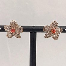 耳釘明星同款Chopard蕭邦蕾絲奢華珠寶18K白金鉆石耳釘耳飾女士新婚 歷史價格詳細信息