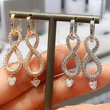 新款無限8字形符號指環個性鑲彩色鋯石時尚簡約戒指 歷史價格詳細信息