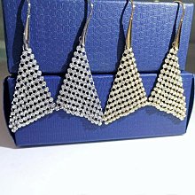 新款熱銷 【新品】施家1：1 優雅蜘蛛網不對稱流蘇耳釘 水滴蜘蛛網耳釘耳環 明星大牌同款首飾 歷史價格詳細信息