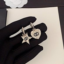 新款熱銷 小香歐美個性愛心鏤空鑲鉆耳環女高級感 明星大牌同款首飾 歷史價格詳細信息