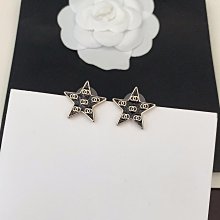 新款熱銷 小香歐美個性黑白圓牌吊墜耳環女鑲鉆 明星大牌同款首飾 歷史價格詳細信息