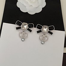 新款熱銷 小香歐美個性黑白圓牌吊墜耳環女鑲鉆 明星大牌同款首飾 歷史價格詳細信息