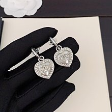 新款熱銷 小香歐美個性愛心鏤空鑲鉆耳環女高級感 明星大牌同款首飾 歷史價格詳細信息