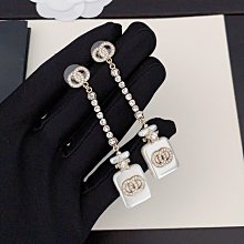 新款熱銷 小香歐美個性滿鉆圓形粉鉆字母耳環女重工 明星大牌同款首飾 歷史價格詳細信息