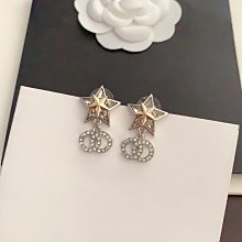 新款熱銷 小香歐美個性滿鉆圓形粉鉆字母耳環女重工 明星大牌同款首飾 歷史價格詳細信息