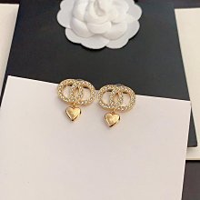 新款熱銷 小香歐美個性愛心鏤空鑲鉆耳環女高級感 明星大牌同款首飾 歷史價格詳細信息