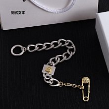 代購歐美范家粗鏈美人頭紋路鍍黑色黃銅材質頸鏈古巴鏈手鏈 明星大牌同款首飾 歷史價格詳細信息