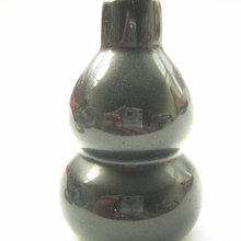 【尋寶坊】黑曜石葫蘆 黑曜岩葫蘆~黑曜葫蘆帶雙白眼光高87.5mm《低起標.無底價》~ 歷史價格詳細信息