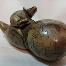 丁香之家- -早期壽山花卉紋四方印. 歷史價格詳細信息