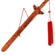 純桃木劍鑰匙扣男士鑰匙真掛件嬰兒中式手工編織木質寶寶隨身攜帶~閒雜鋪子 歷史價格詳細信息