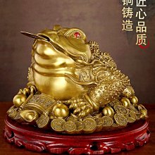 蟾蜍 三腳蟾蜍 金蟾 招財 銅製  聚財 鎮宅 歷史價格詳細信息