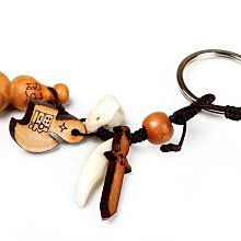 純桃木劍鑰匙扣男士鑰匙真掛件嬰兒中式手工編織木質寶寶隨身攜帶~閒雜鋪子 歷史價格詳細信息