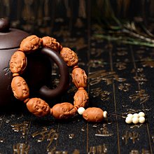 橄欖核雕 手機吊飾 鑰匙圈 文玩橄欖--壽星公 歷史價格詳細信息