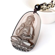 黑曜石本命佛吊墜虛空藏大勢至文殊普賢菩薩項鏈女屬龍兔牛虎蛇男 歷史價格詳細信息