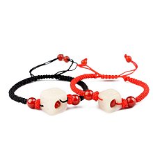 相思樹情侶手鏈一對潮流小清新情人節禮物時尚簡約荊棘花情侶手環 歷史價格詳細信息