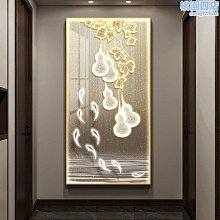 輕奢入戶門玄關裝飾畫高檔抽象藝術高級感走廊過道牆掛畫高端 歷史價格詳細信息