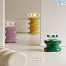 奶油風沙發矮凳 羊羔絨圓凳 歷史價格詳細信息