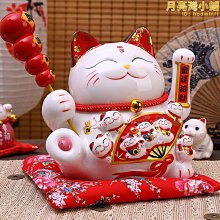 招財擺件開業自動搖手大號小號喬遷新居禮品收銀臺生意興隆裝飾 歷史價格詳細信息