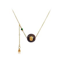 幹青寶葫蘆珠鏈吊墜掛繩掛墜繩翡翠黃金佛珠玉墜項鍊繩男女款 歷史價格詳細信息