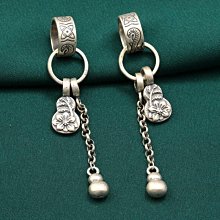 圓環吊墜扣DIY925銀扣掛件扣夾扣頭玉扣玉環扣翡翠小平安扣公主扣【沐雨家居】 歷史價格詳細信息