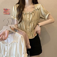 MissBig夏季新款高腰修身彈力顯瘦荷葉邊防走光牛仔半身短裙《422381058》 歷史價格詳細信息