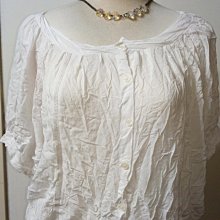 NINI SHOP中大尺碼夏天純白波西迷亚極簡風上衣/S號 歷史價格詳細信息