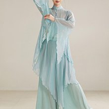古典舞蹈服女飄逸半身長裙大擺裙芭蕾練功服紗裙舞演出服 歷史價格詳細信息