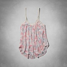 Maple麋鹿小舖Abercrombie&Fitch ＊ A&F 粉色V領花花細肩帶蕾絲上衣 ＊ ( 現貨S號 ) 歷史價格詳細信息