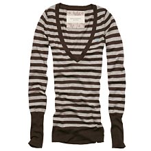 全新 AF A&F Abercrombie & Fitch Colby 麋鹿 連帽 娃娃裝 上衣 運動衫 白色 XS 歷史價格詳細信息