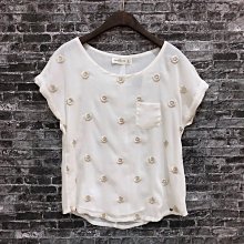 Maple麋鹿小舖 Abercrombie&Fitch ＊ AF 白色蕾絲層次無袖上衣 ＊ ( 現貨S號 ) 歷史價格詳細信息