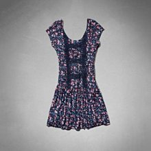 Maple麋鹿小舖 Abercrombie&Fitch ＊ AF 藍灰色點點無袖上衣 ＊ ( 現貨M號 ) 歷史價格詳細信息