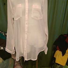 A&F 紅 x 白 格紋 長袖休閒襯衫 Abercrombie & Fitch 狀況佳 歷史價格詳細信息