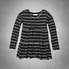 【天普小棧】A&F Abercrombie Long-sleeve Logo Tape Tee長袖T恤黑色M號現貨抵台 歷史價格詳細信息