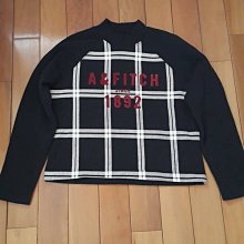 Abercrombie & Fitch 立體英文刺繡字樣T恤 / L / 0427 歷史價格詳細信息