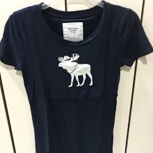 全新 AF A&F Abercrombie & Fitch 麋鹿 低領 U領 抽繩 連帽 短袖 運動衫 帽T 奶油色 S 歷史價格詳細信息