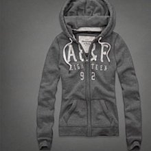 A&F 女 亮片LOGO 連帽外套 紅色 全新 現貨 尺寸M / L 歷史價格詳細信息